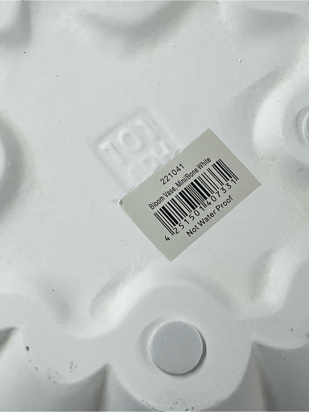 101 Copenhagen Bloom Vase, Mini - Bone White - Picture 13 of 14